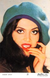 Türkân Şoray Kartpostal (Küçük Boy) KRT21941 - Gökçekoleksiyon