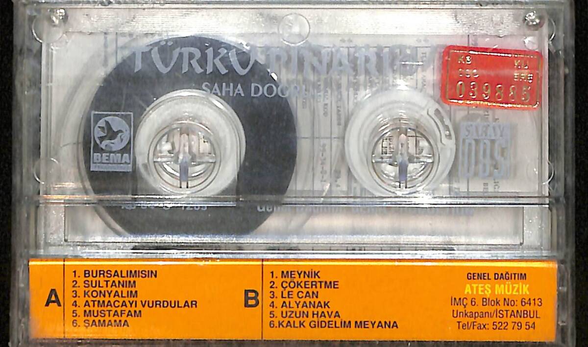 Türkü Pınarı 3 - Şaha Doğru Kaset (Sıfır Kaset) KST29023 - 2