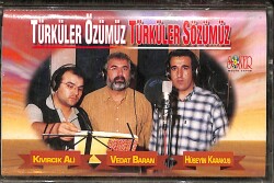 Türküler Özümüz Türküler Sözümüz - Kıvırcık Ali-Vedat Baran-Hüseyin Karakuş Kaset (İkinci El) KST28473 - 1