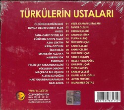 Türkülerin Ustaları CD Sıfır CD5896 - 2
