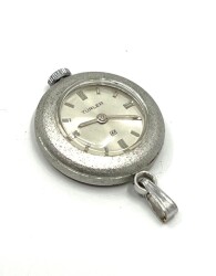 Türler Krom Kaplama Bayan Kolye Saati – Vintage Kurmalı | 20 mm | SAA093 #0.92 - Gökçekoleksiyon