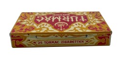 Turmac Rouge Osmanlı Dönemi Teneke Sigara Kabı AOB1660 - 4
