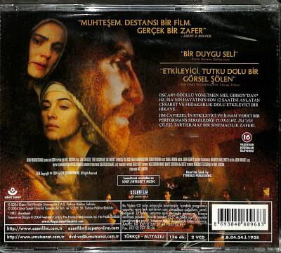 Tutku Hz. İsa`nın Çilesi VCD Film VCD16793 - 2