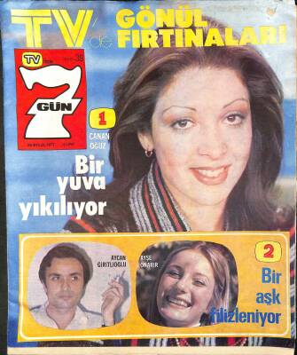 TVde 7 Gün 26 Eylül 1977 - Hülya Koçyiğit, Hitler, Richard Jordan NDR85094 - 1
