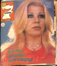 Tv'de 7 Gün 6 Aralık 1976 Sayı: 50 - Ayla Algan - Mazide Bir Gezinti