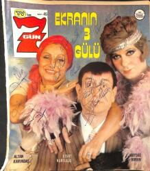 Tv'de 7 Gün Dergisi 1 Kasım 1976 Sayı: 45 - Orhan Gencebay İçin Bir Ümit Işığı - Sadri Alışık - Gülşen Bubikoğlu - Poster 