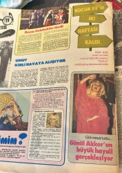 Tv'de 7 Gün Dergisi 20 Mart 1978 Sayı : 12 - Gönül Akkor'un Büyük Hayali Gerçekleşiyor - Türkan Şoray 20 Yıllık Sinema Hayatında Tam 4 Kez Erkek Oldu NDR97977 - 2
