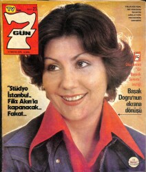 TVde 7 Gün Dergisi Sayı 23 31 Mayıs 1976 - Filiz Akın, Joy Adamson, Barry Newman, Sophia Loren, Gökben Posteri NDR84539 - Gökçekoleksiyon