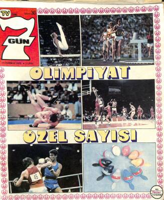 TVde 7 Gün Dergisi Sayı 30 19 Temmuz 1976 - Hale Soygazi, Emel Sayın NDR84349 - 1