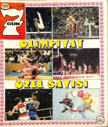 TVde 7 Gün Dergisi Sayı 30 19 Temmuz 1976 - Mark Spitz, Carola Mangiarotti, Müjde Ar Posteri, Emel Sayın NDR84546 - Gökçekoleksiyon