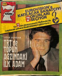 TV'de 7 Gün Dergisi Sayı:47 19 Kasım 1979 - Emel Sayı 
