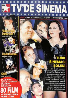 TVde Sinema Dergisi 26 Ağustos 2000 Yağmuru Kim Durduracak, Genç Ve Masum, Gillian Leigh Anderson NDR64217 - 1