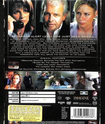 Twenty Four (24) Tüm Serisi DVD Film (108) DVD1704 - 4