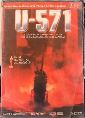 U - 571 (Matthew Mcconaughey) DVD Film (Sıfır Ürün) DVD1008 - 1