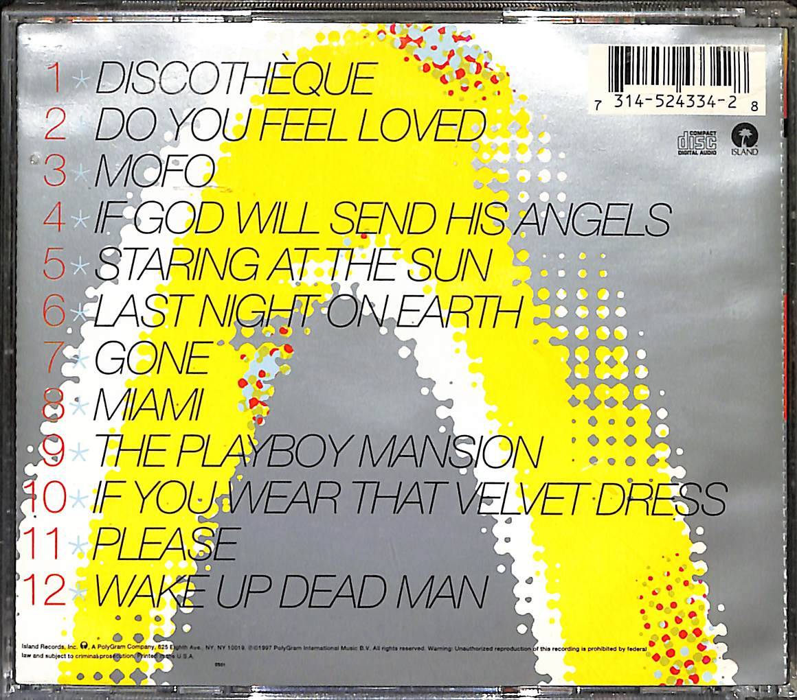 U2 - Pop CD (İkinci El) CD4567 - 2