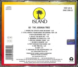 U2 - The Joshua Tree (İkinci El) CD5184 - 2