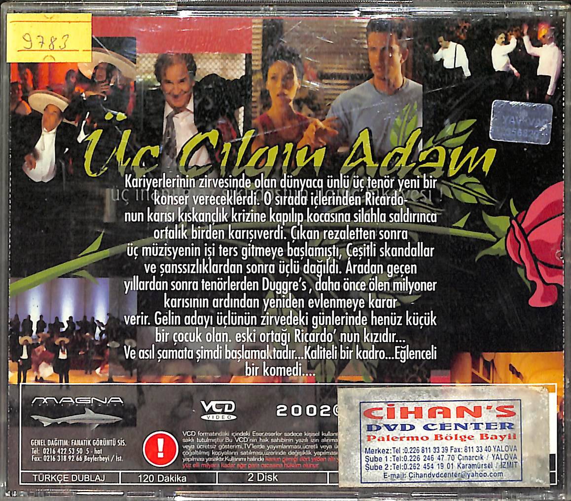 Üç Çılgın Adam VCD Film (İkinci El) VCD26893 - 2