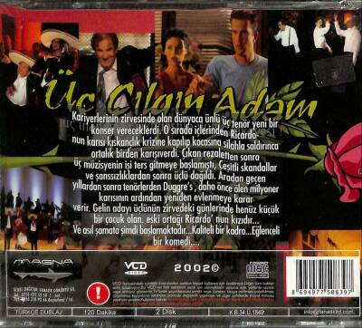 Üç Çılgın Adam VCD Film VCD12807 - 2