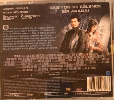 Üç Silahşörler VCD Film VCD11368 - 2