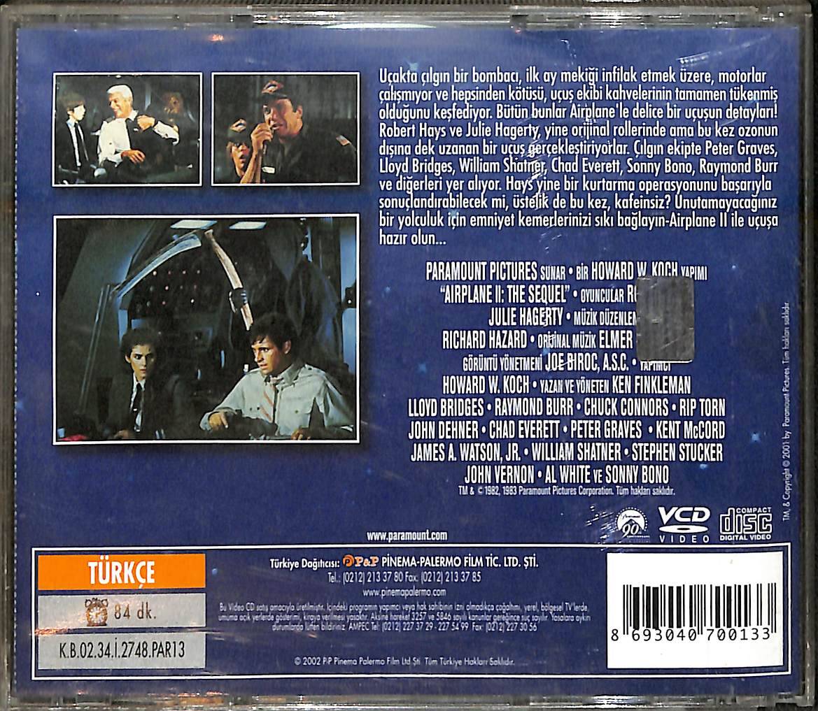 Uçak 2 Geri Dönüyor - Airplane II The Sequel VCD Film VCD26682 - 2