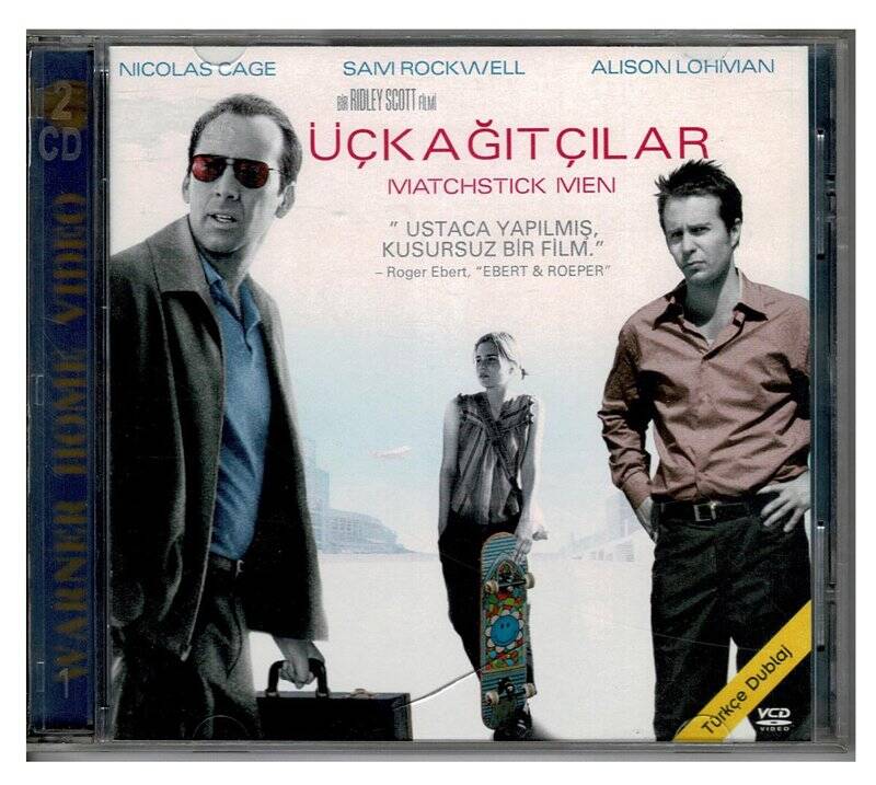 Üçkağıtçılar - Matchstick Men VCD Film VCD125 - 1