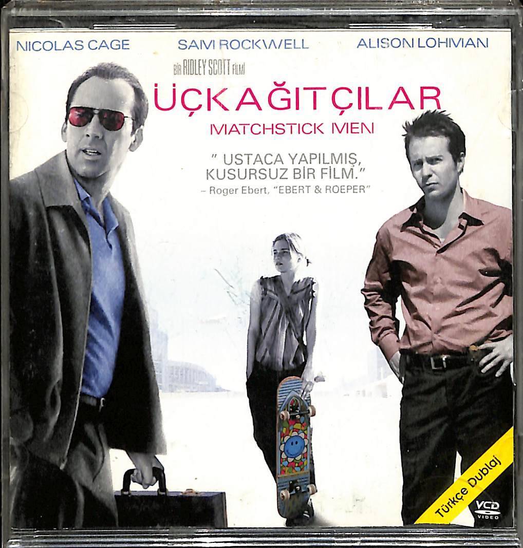 Üçkağıtçılar - Matchstick Men VCD Film VCD14756 - 1