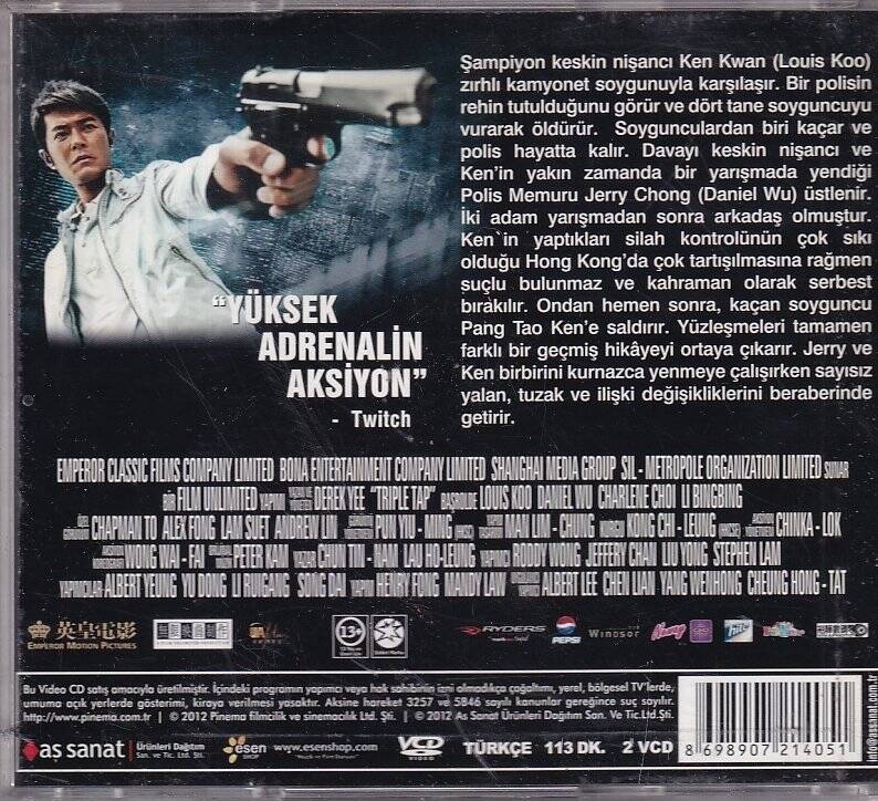Üçlü Vuruş VCD Film VCD9324 - 2