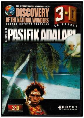 Üçüncü Boyutta Yolculuk - Pasifik Adaları *3-D Gözlükle* (İkinci El) DVD Belgesel DVD164 - 3