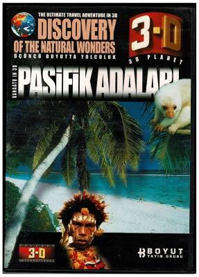 Üçüncü Boyutta Yolculuk - Pasifik Adaları *3-D Gözlükle* (İkinci El) DVD Belgesel DVD164 - 1