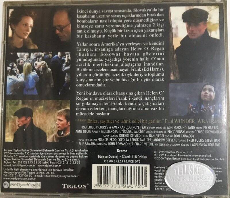 Üçüncü Mucize VCD Film VCD5364 - 2