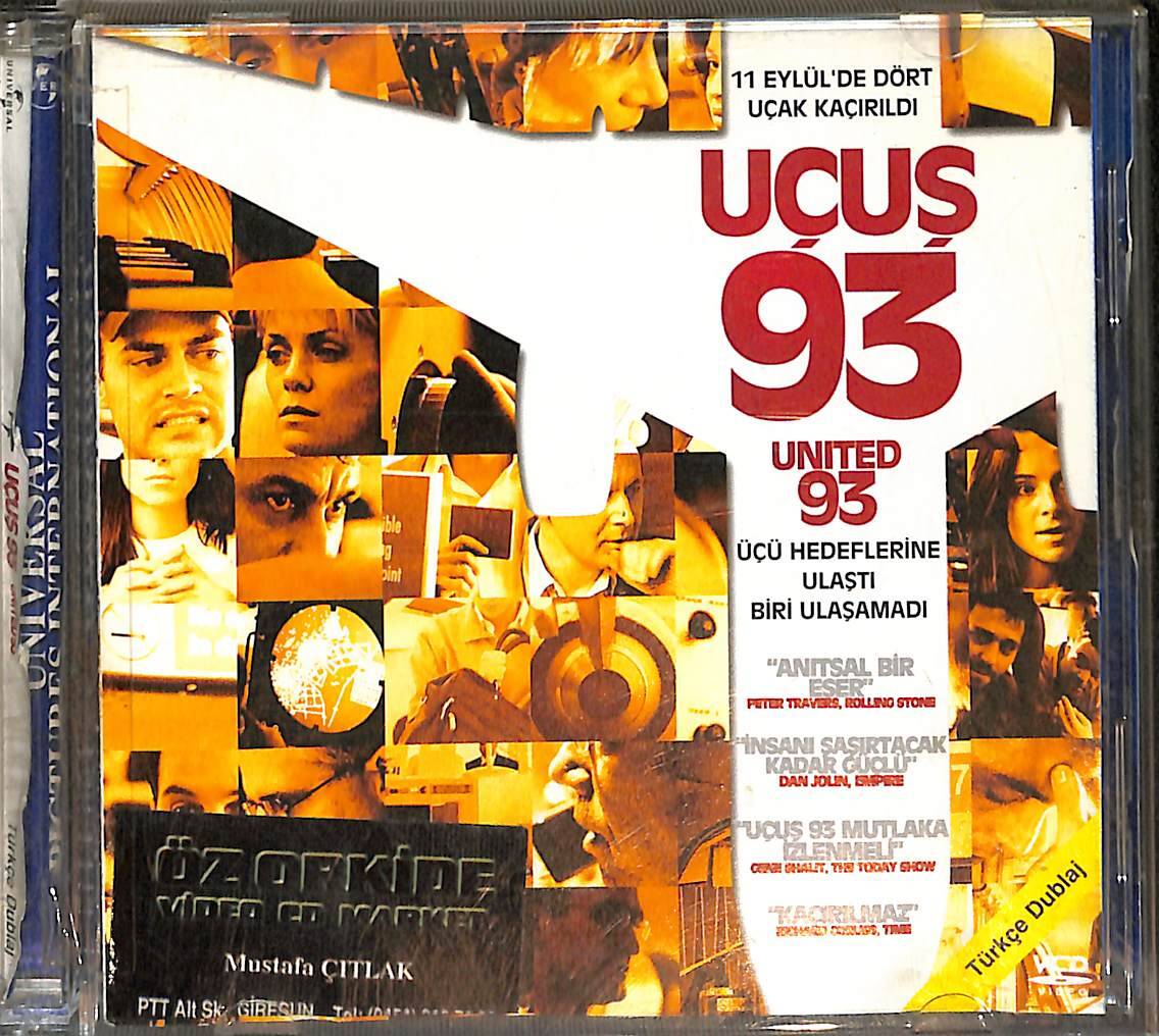 Uçuş 93 VCD Film (İkinci El) VCD25818 - 1