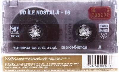 Ud İle Nostalji - 16 *Kaset* KST6939 - 2