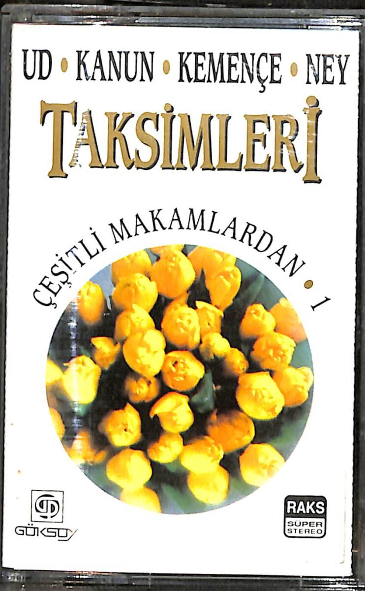 Ud, Kanun, Kemençe, Ney Taksimleri 1 Kaset (İkinci El) KST26682 - 1