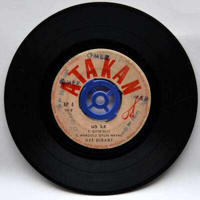 Udi Hırant - 1-Çiftetelli 2-Anadolu Oyun Havası (Mini LP) PLK3733 - 1