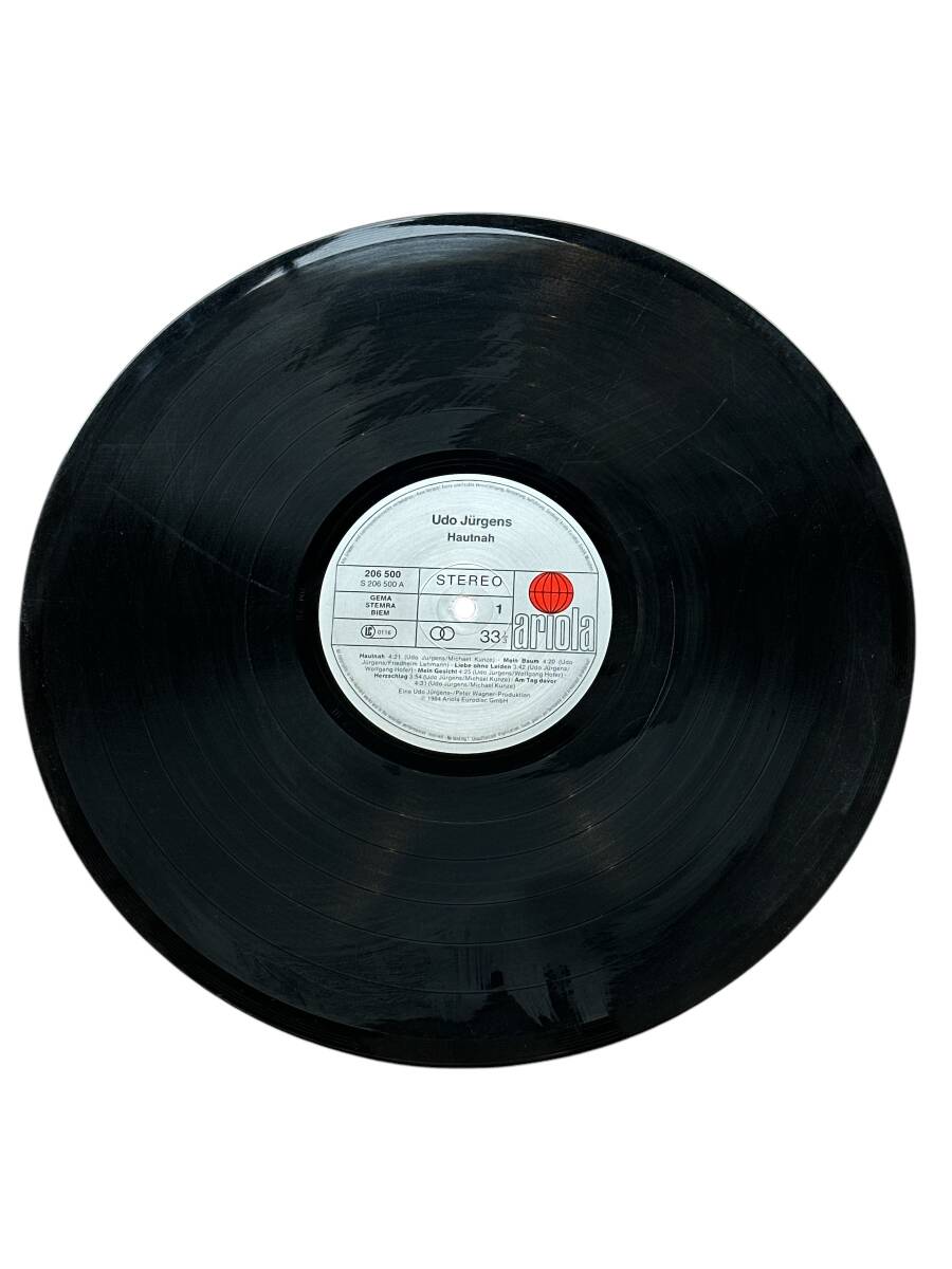 Udo Jürgens ‎– Hautnah LP Plak (10/7) PLK25454 - 1