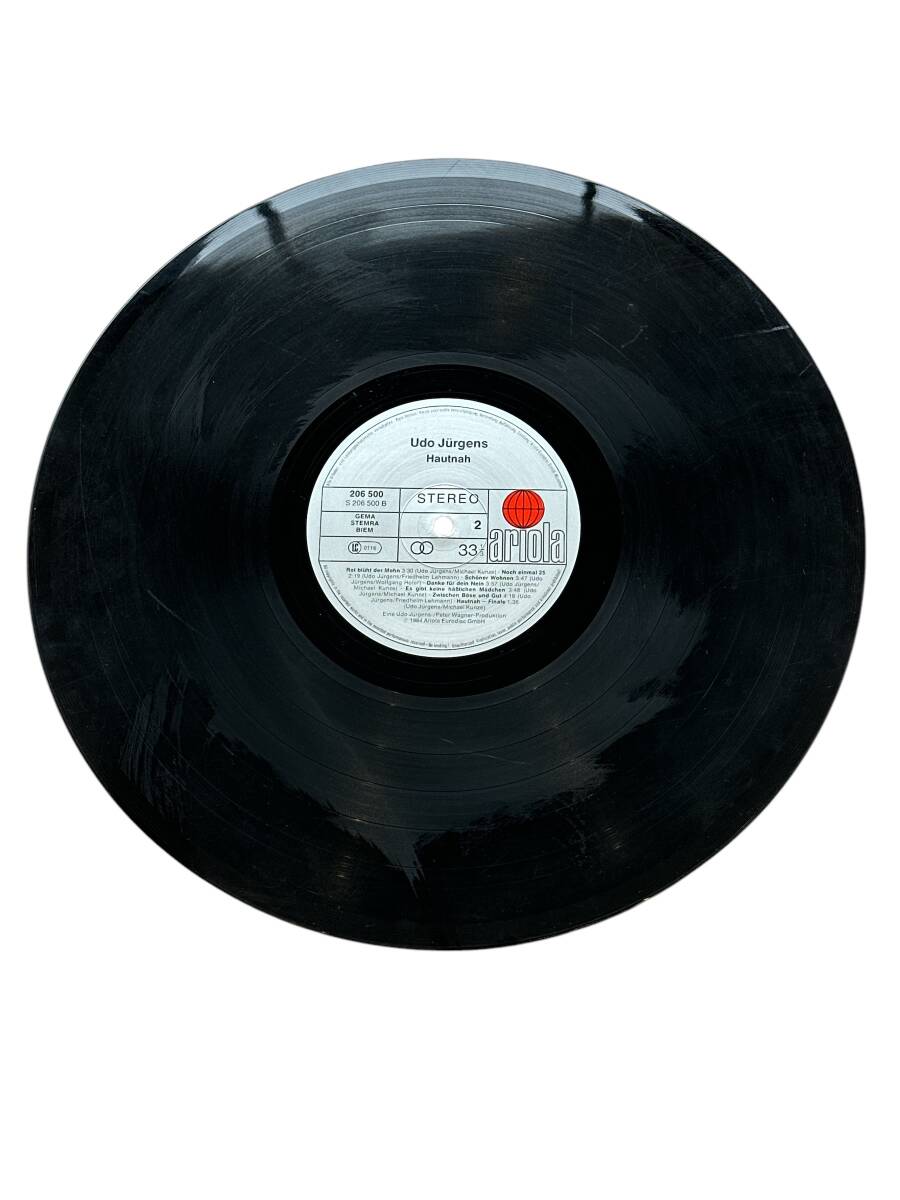 Udo Jürgens ‎– Hautnah LP Plak (10/7) PLK25454 - 2