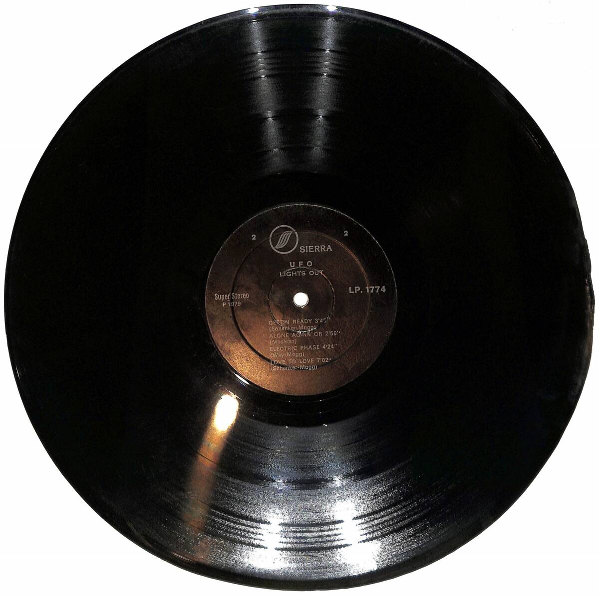 UFO - Lights Out LP PLAK (Açıklamayı Okuyunuz) PLK26650 - 1