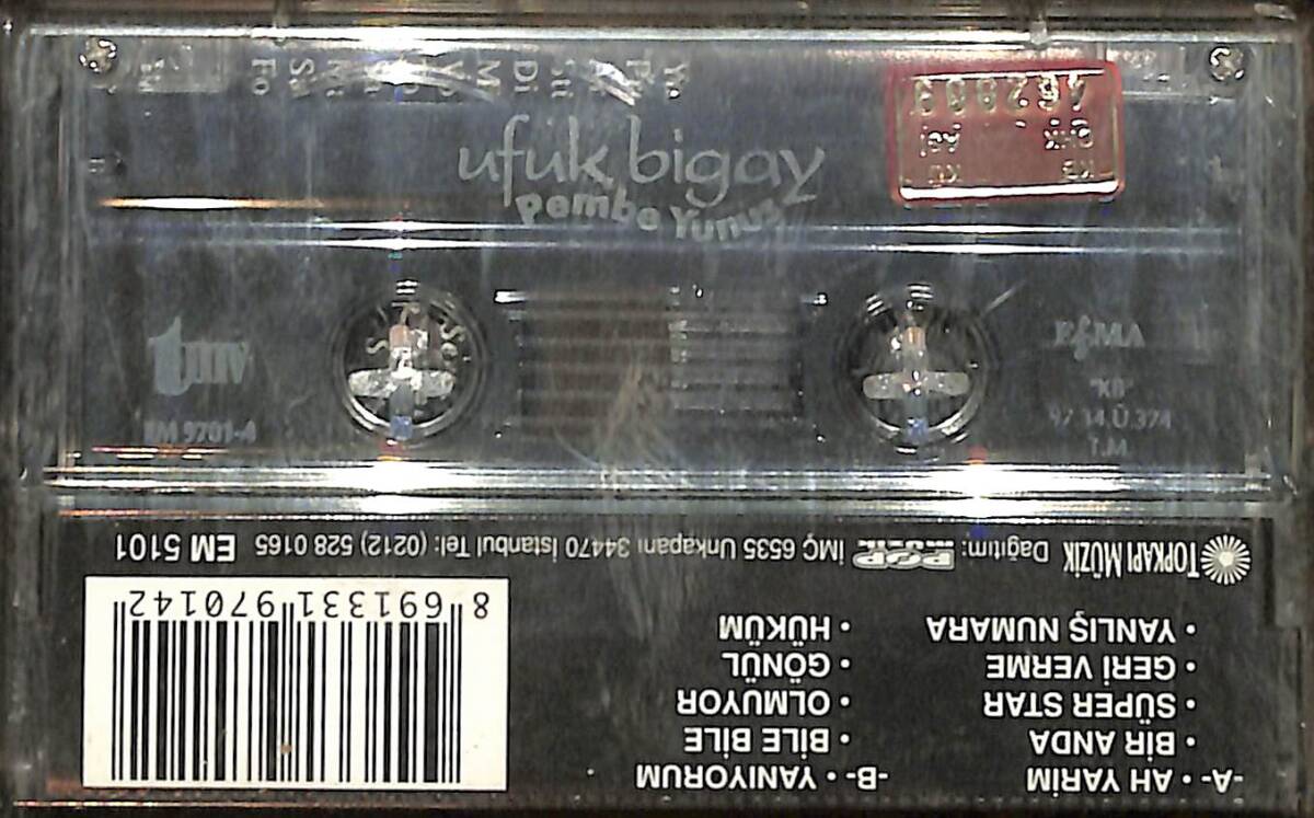 Ufuk Bigay - Pembe Yunus Kaset (Sıfır Kaset) KST29035 - 2