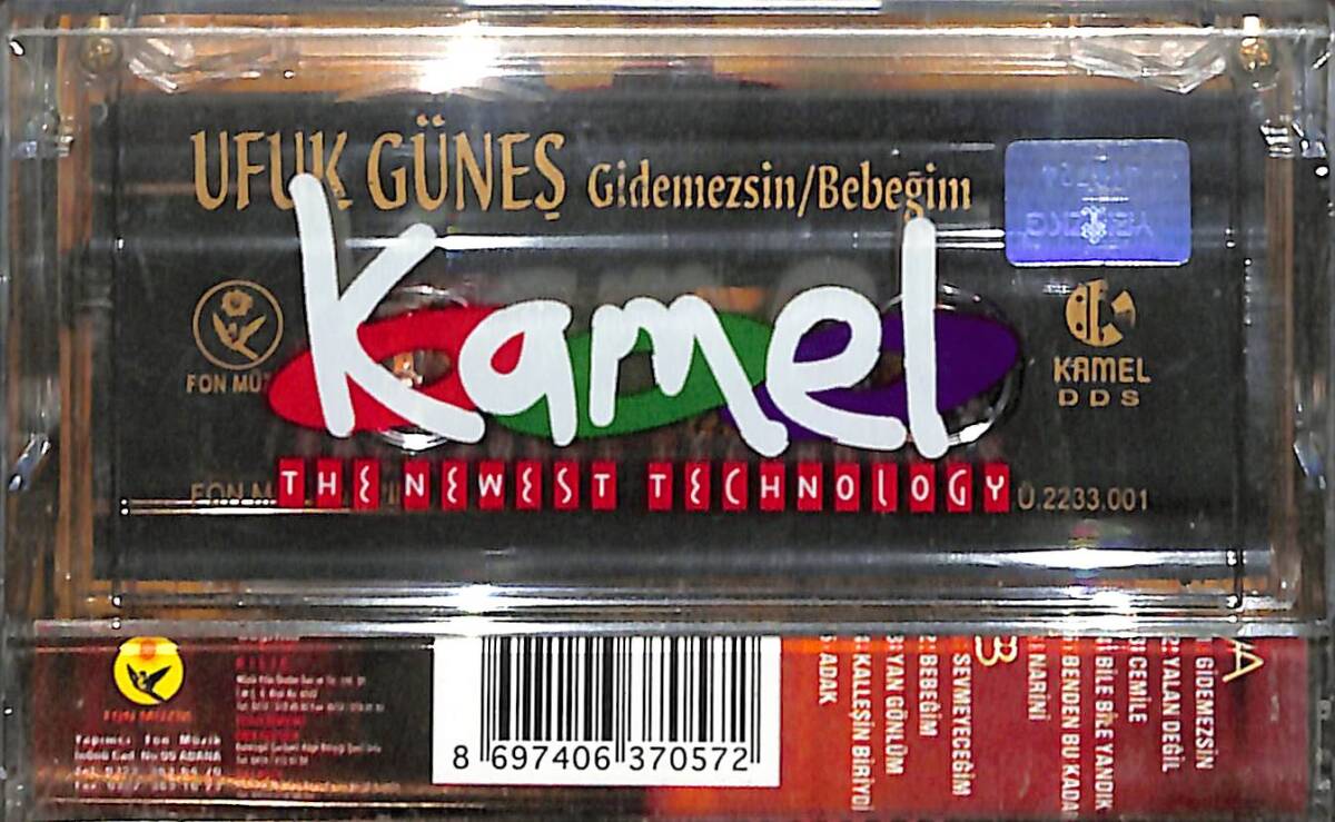 Ufuk Güneş - Gidemezsin/Bebeğim Kaset (Sıfır Kaset) KST29008 - 2