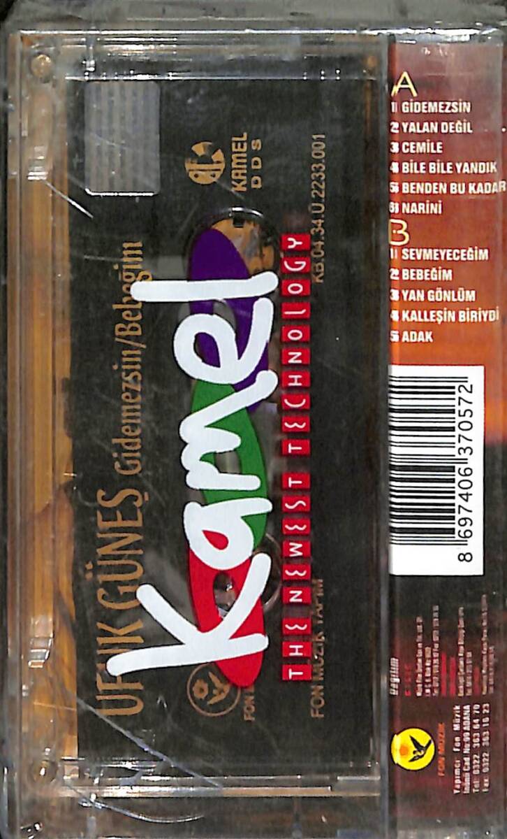 Ufuk Güneş - Gidemezsin/Bebeğim Kaset (Sıfır) KST28609 - 2