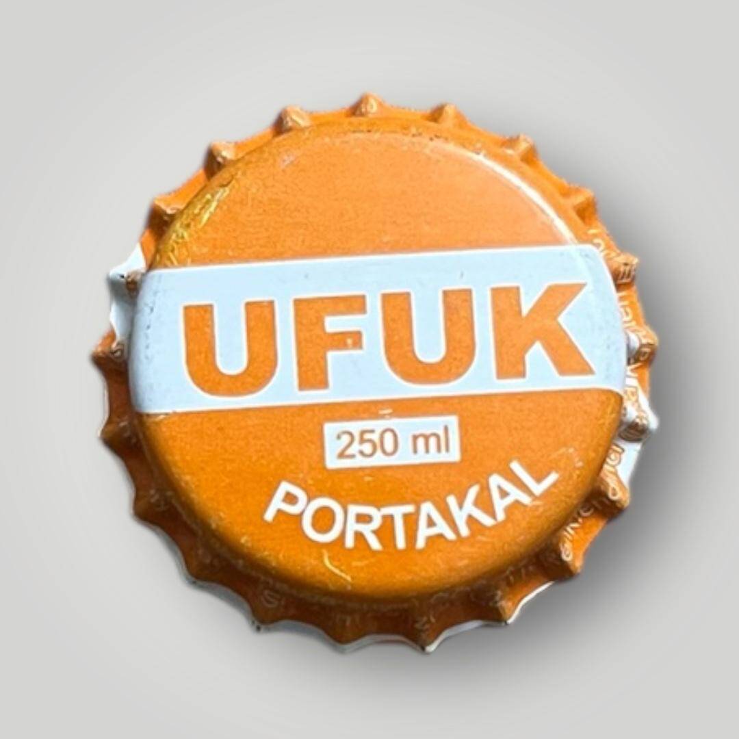 UFUK Portakallı Basılmamış Gazoz Kapağı CMK1370 - 1
