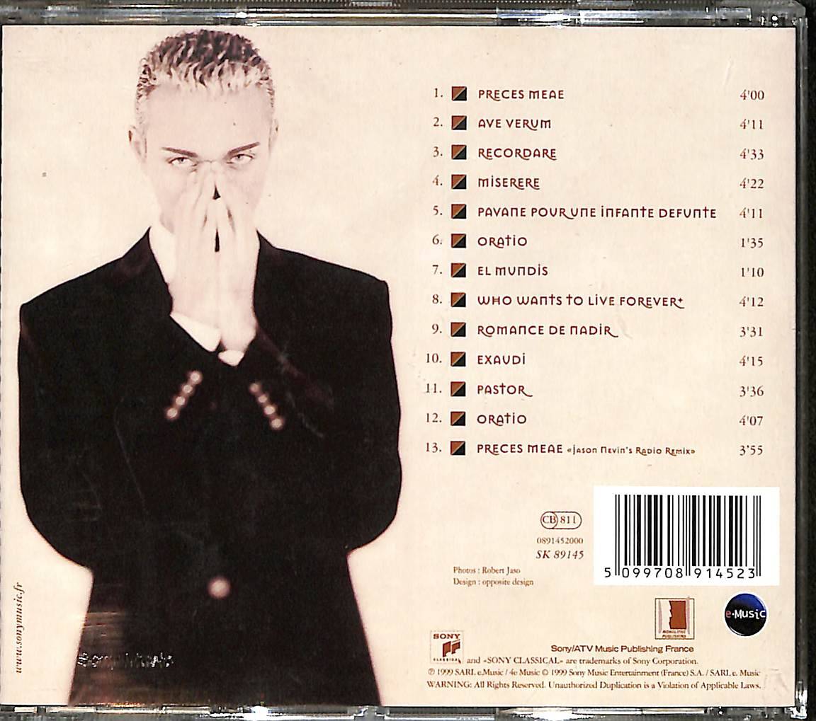 Ugo Farell - Preces Meae CD (İkinci El) CD4087 - 2