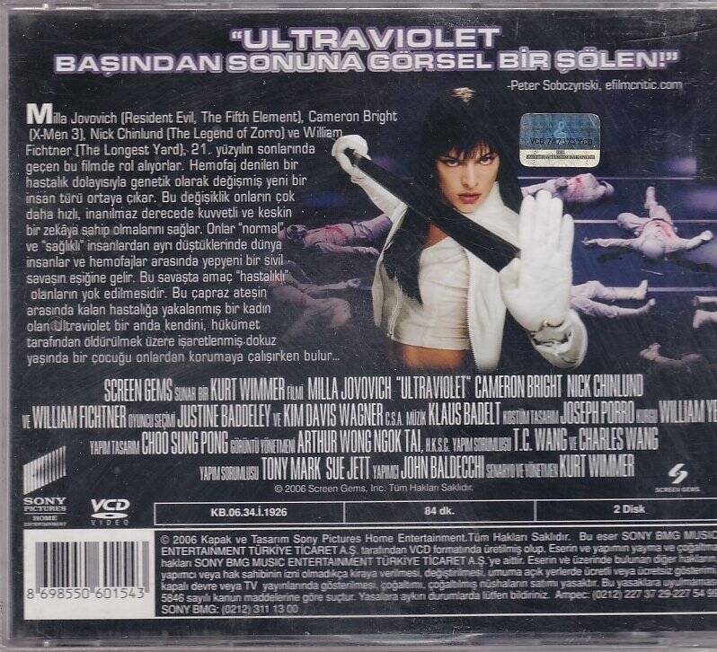 Ultraviolet VCD Film VCD7279 - 2