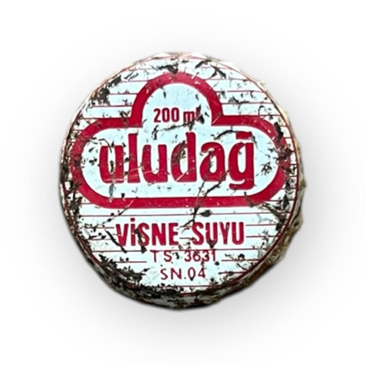 ULUDAĞ Vişne Gazoz Kapağı 1980s CMK1456 - 3