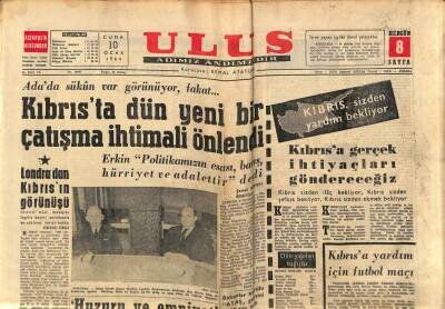 Ulus Gazetesi 10 Ocak 1964 - Halide Edip Adıvar Dün Hayata Veda Etti GZ90390 - 1