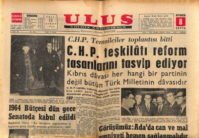 Ulus Gazetesi 11 Şubat 1964 - 2 Büyük Alüminyum Fabrikası Kurulacak GZ90374 - 1