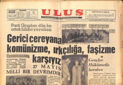 Ulus Gazetesi 12 Ekim 1962 - Yemen, Suudi Arabistan'a Resmen Savaş İlan Etti - Ankara Göl Gazinosunda Zeki Müren GZ146853 - 1