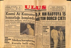 Ulus Gazetesi 14 Ağustos 1960 - Kıbrıs'ta Cumhuriyet İlânı Programı Belli Oldu - Feza Kimsenin Değil GZ160909 - Gökçekoleksiyon