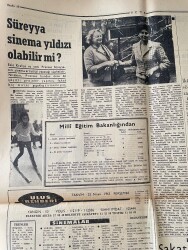 Ulus Gazetesi 25 Nisan 1963 - Fenerbahçe Ve Galatasaray Golsüz Berabere Kaldı - Süreyya Sinema Yıldızı Olabilir Mi GZ148574 - 2