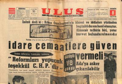 Ulus Gazetesi 30 Ocak 1964 - Dünyanın Etrafında Dev Bir Peyk Dolaşıyor GZ91086 - 1